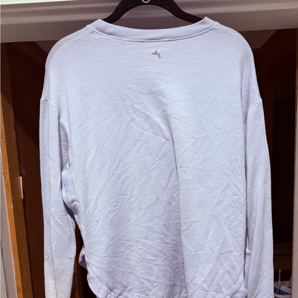 Joy Lab light blue high-low pullover - Picture 6 of 6